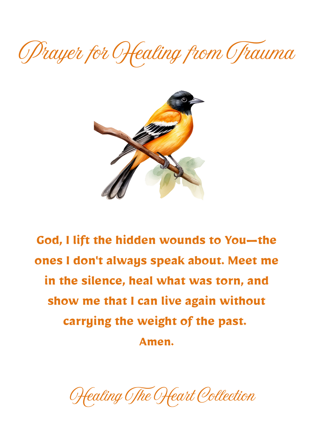 Prayer Bundle for Healing + Wholeness