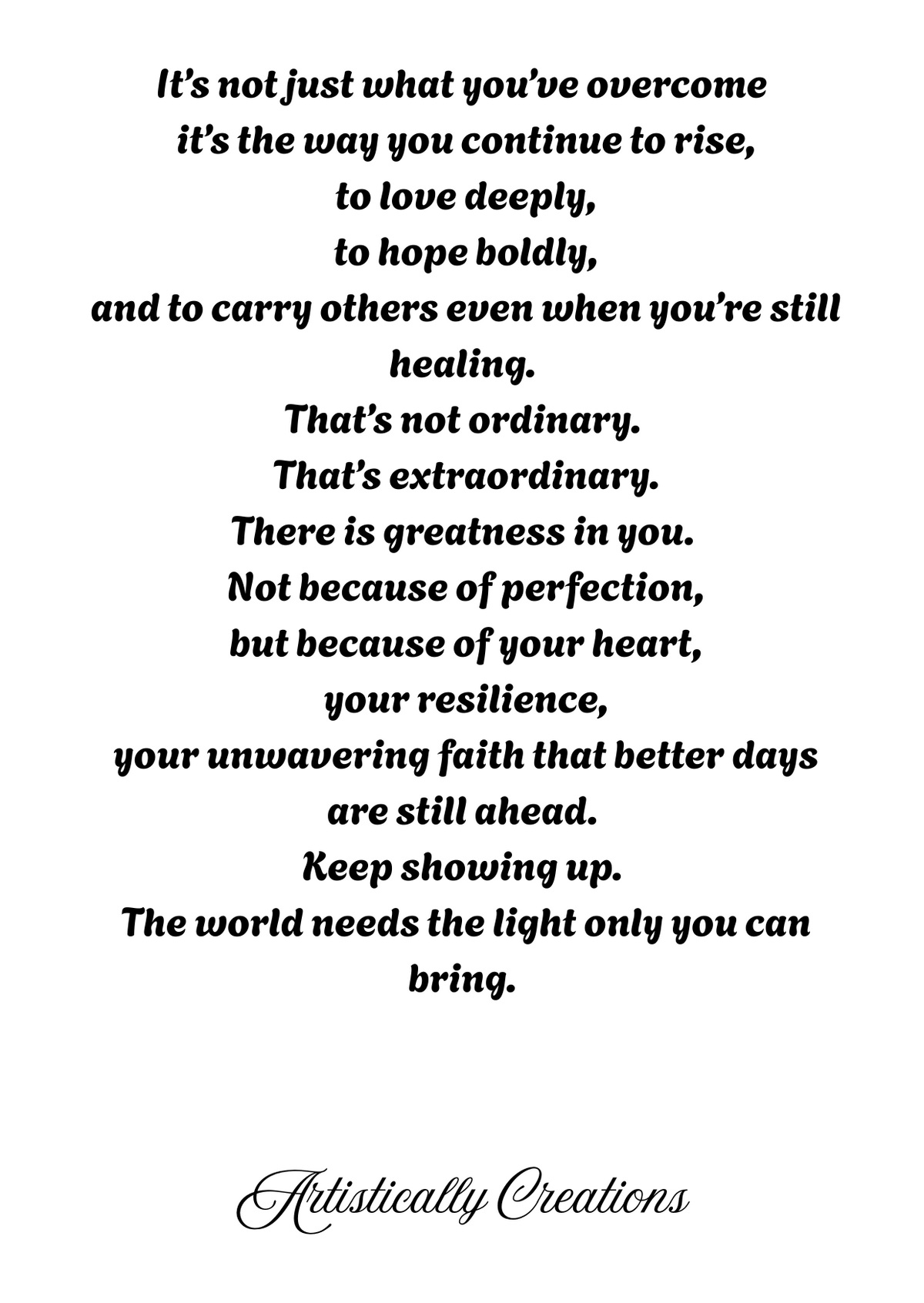 YOU HAVE GREATNESS IN YOU
