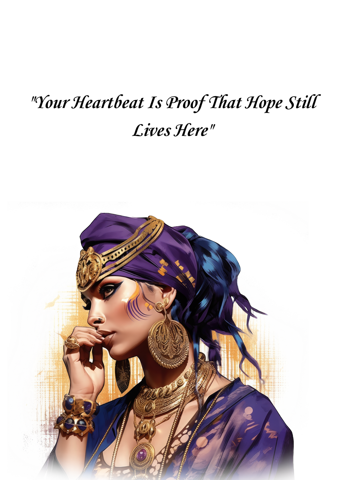 YOUR HEARTBEAT IS PROOF THAT HOPE STILL LIVES WITHIN YOU