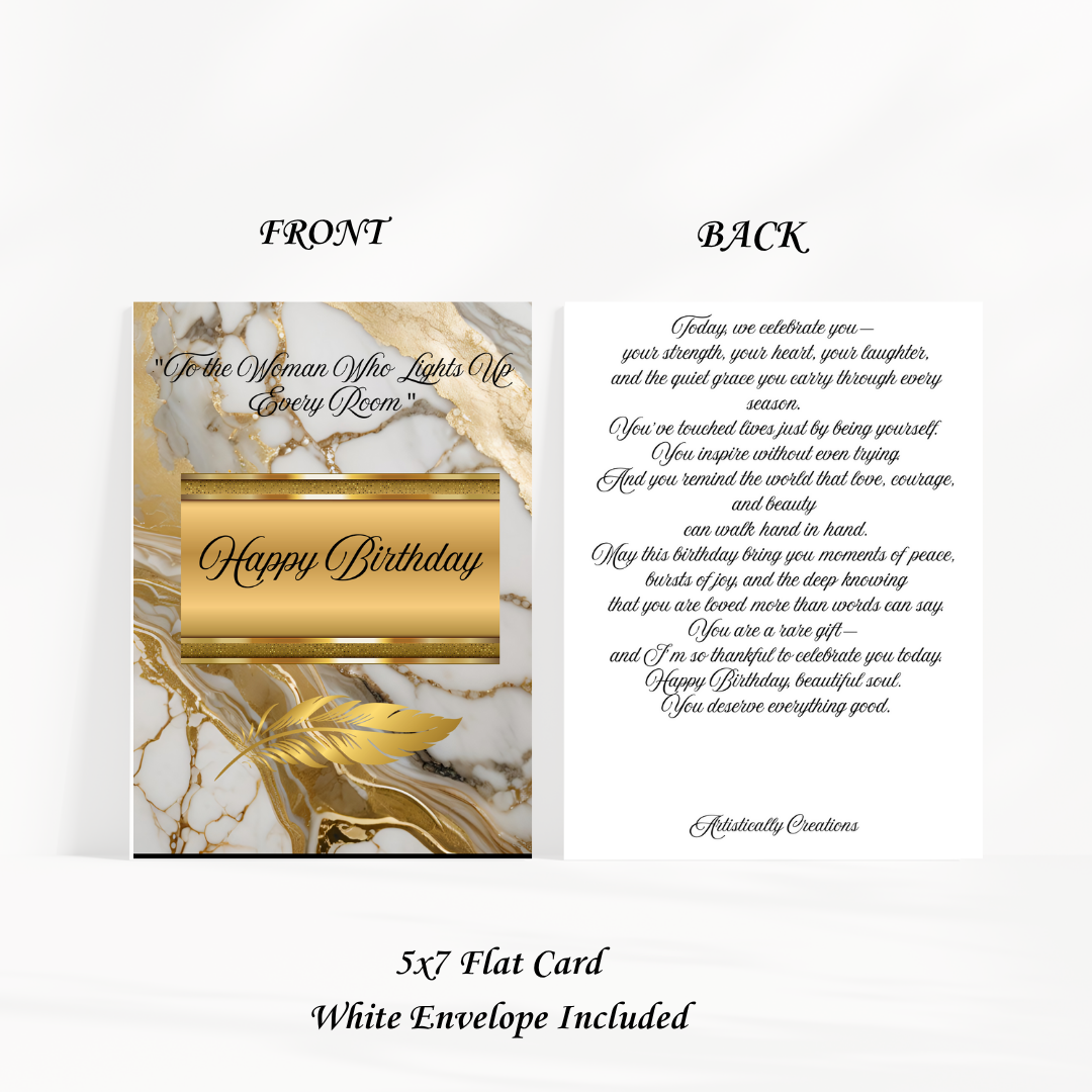 BIRTHDAY CARD FOR HER