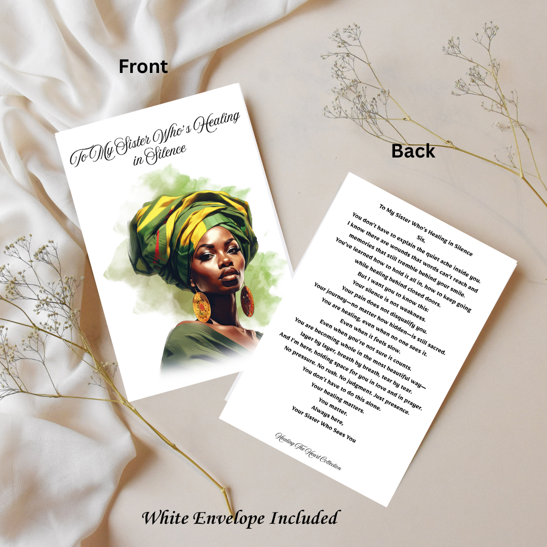 To My Sister Who’s Healing in Silence