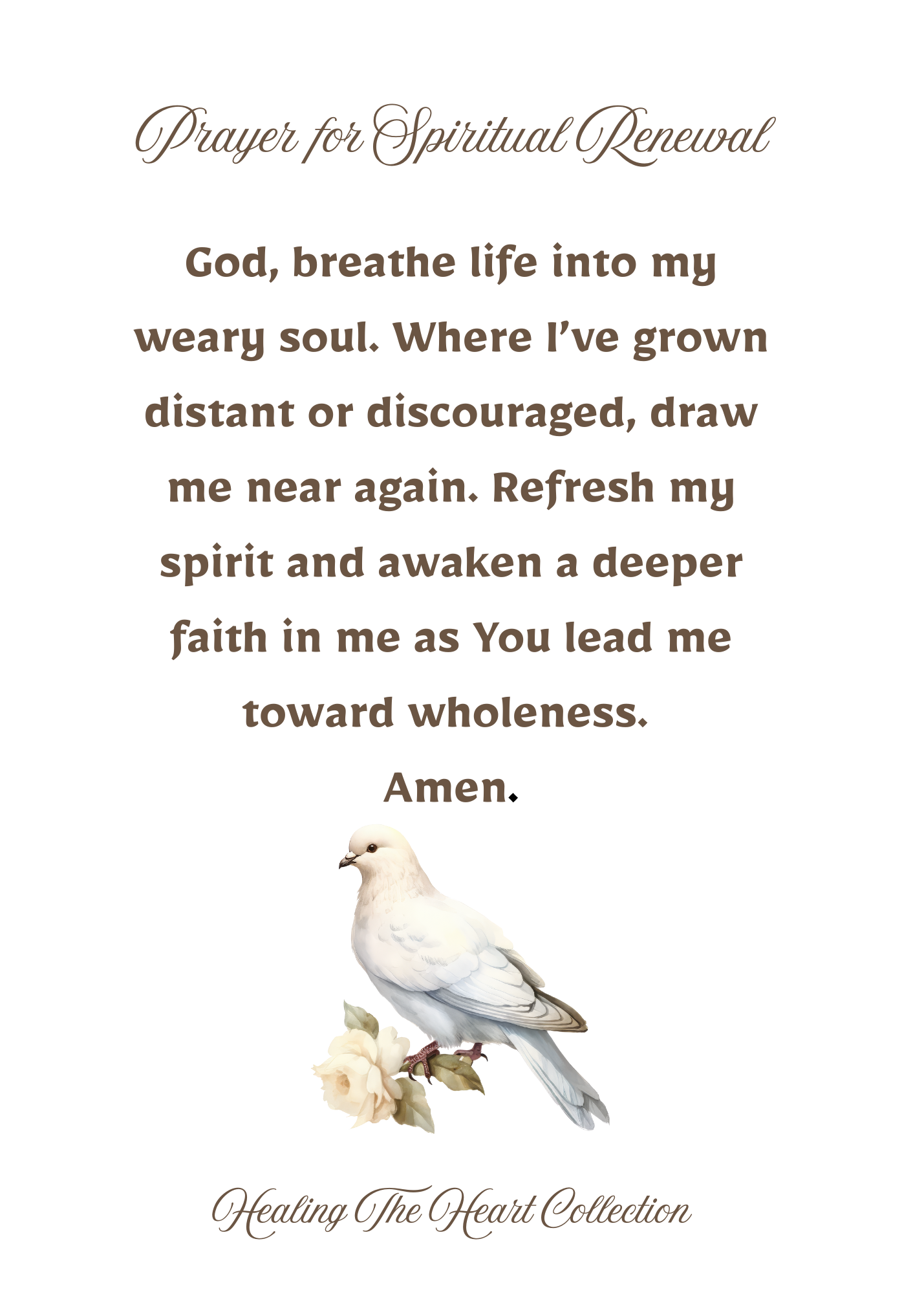 Prayer Bundle for Healing + Wholeness