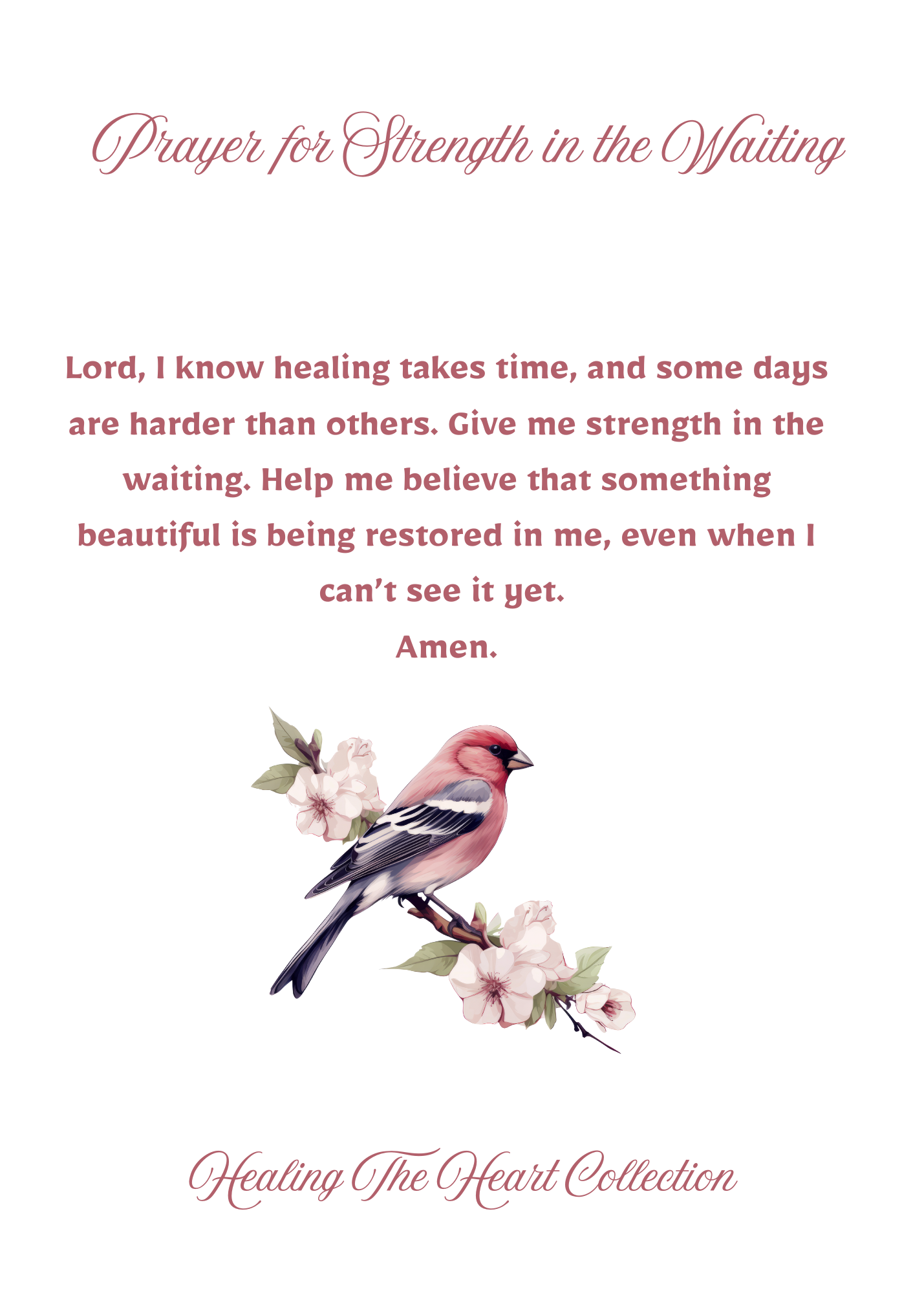 Prayer Bundle for Healing + Wholeness