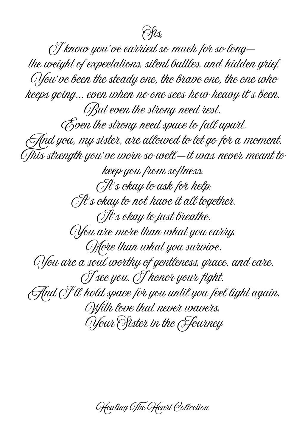 To the One Who’s Tired of Being Strong