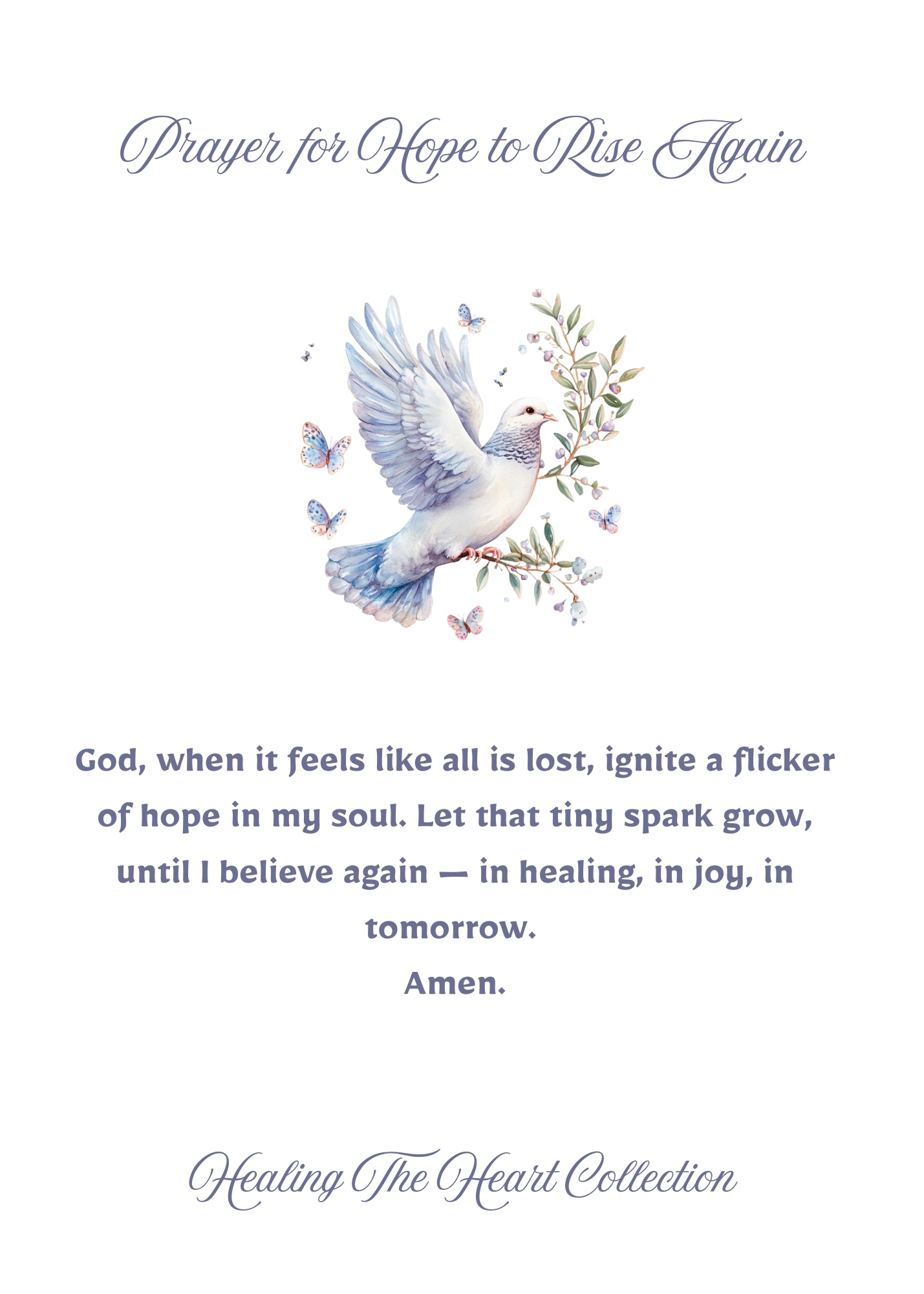 Prayer Bundle for Healing + Wholeness
