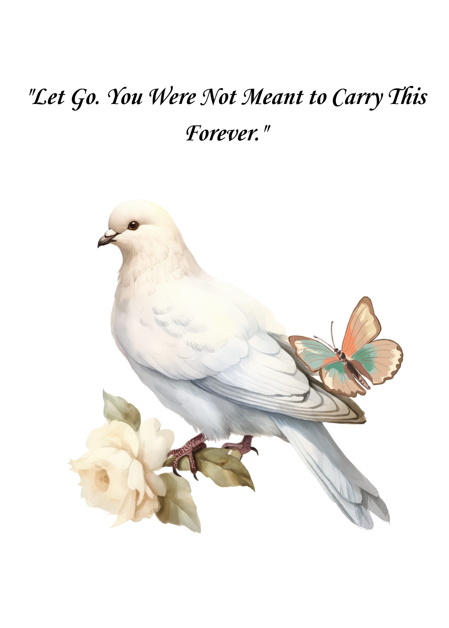 LET GO YOU WERE NOT MEANT TO CARRY THIS FOREVER