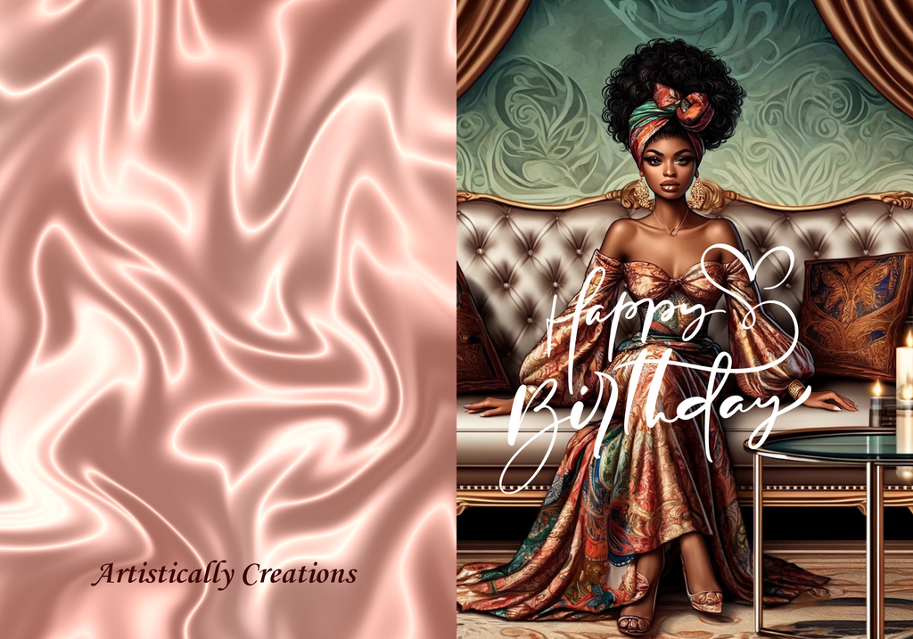 Sisterhood Birthday Elegant Card