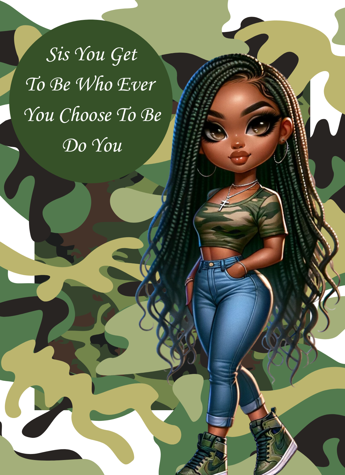 BE WHO YOU WANT TO BE